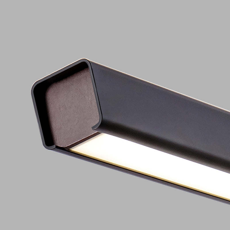 Caratteristico semplice moderno moderno a LED LED Isola sospesa a sospensione per ufficio sala da pranzo