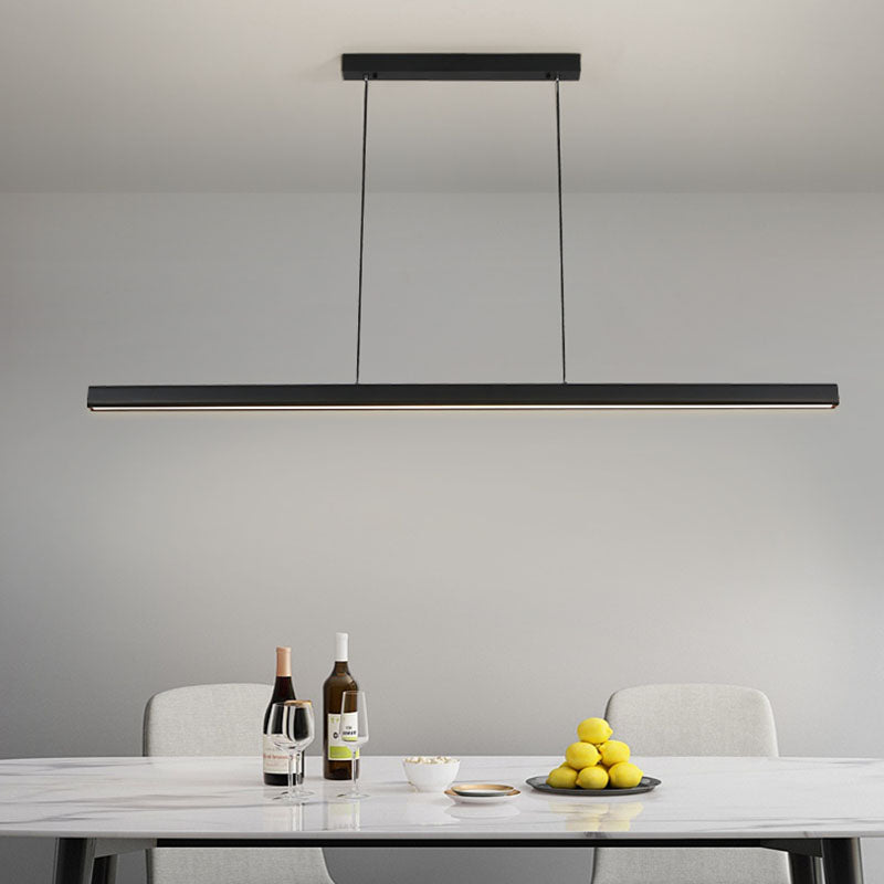 Simple Modern Style LED Hanging Island Pendant Light for Dining Room Living Room
