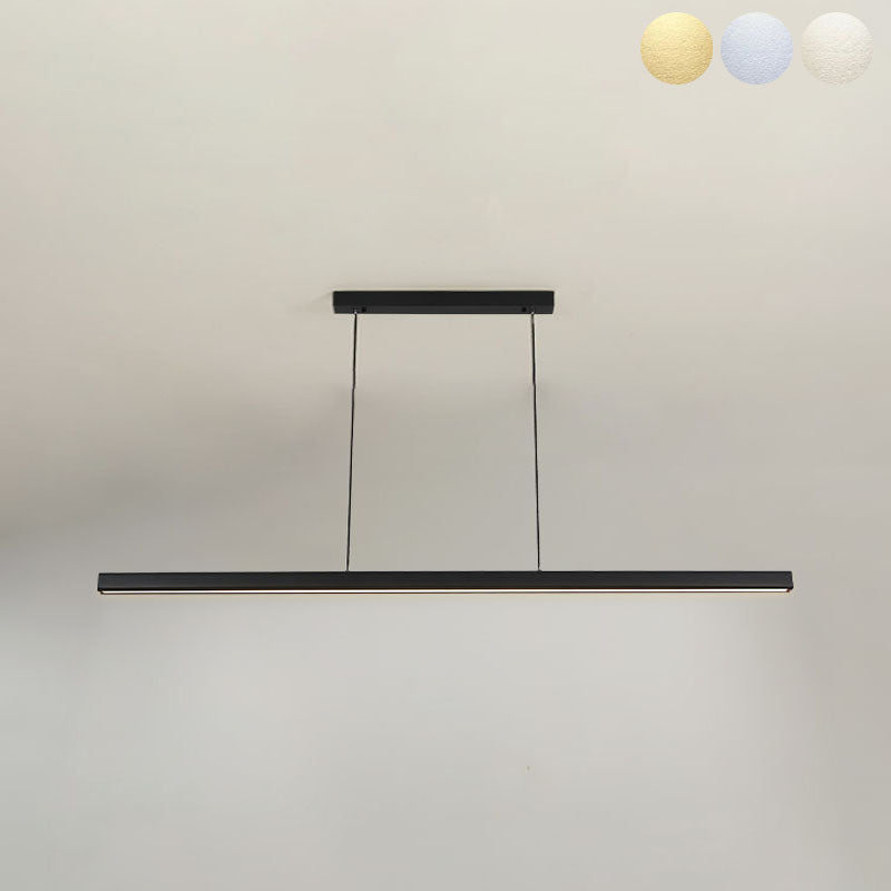 Simple Modern Style LED Hanging Island Pendant Light for Dining Room Living Room