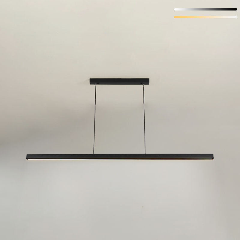 Simple Modern Style LED Hanging Island Pendant Light for Dining Room Living Room