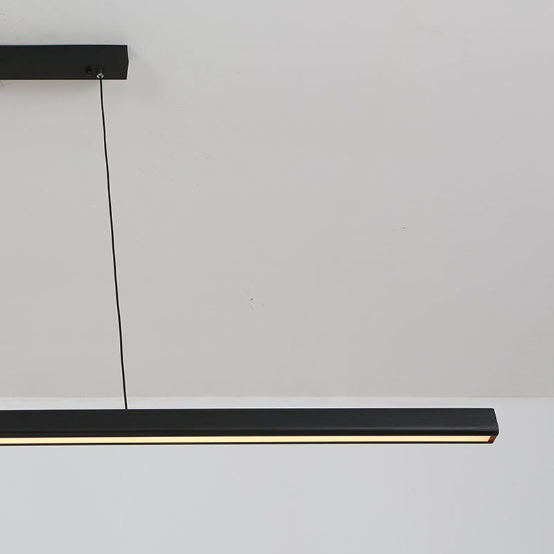 Simple Modern Style LED Hanging Island Pendant Light for Dining Room Living Room