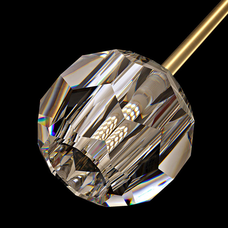 Nordic Light Luxury Simple Modern Style LED Hanging Island Pendant Light for Dining Room Office