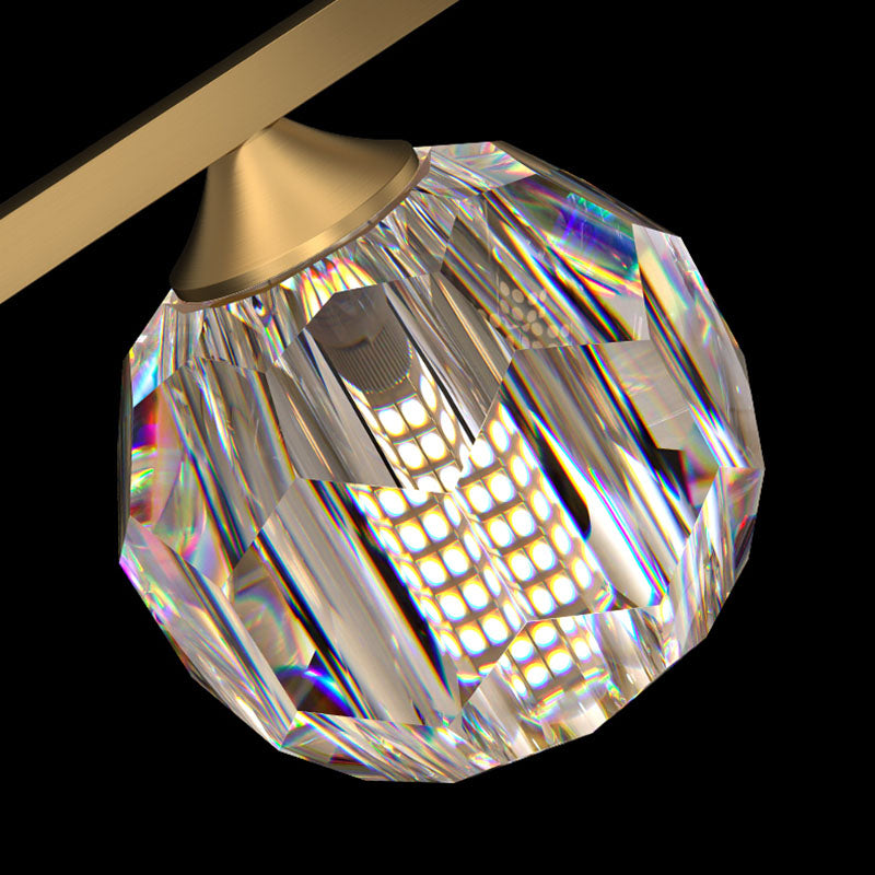 Nordic Light Luxury Simple Modern Style LED Hanging Island Pendant Light for Dining Room Office