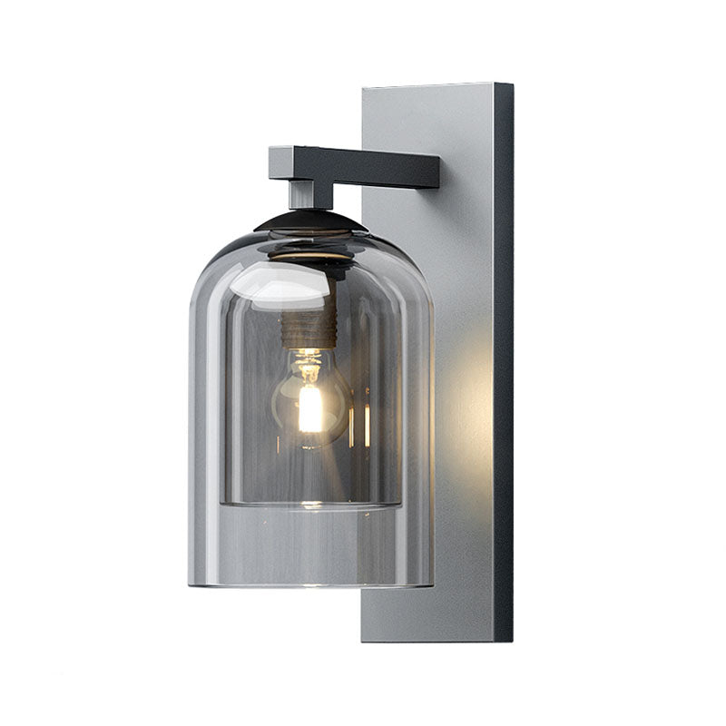 Lámpara moderna de luz de pared de la pared de cilindro lámpara de montaje de pared de 1 luce para pasillo