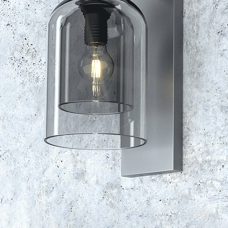 Lámpara moderna de luz de pared de la pared de cilindro lámpara de montaje de pared de 1 luce para pasillo