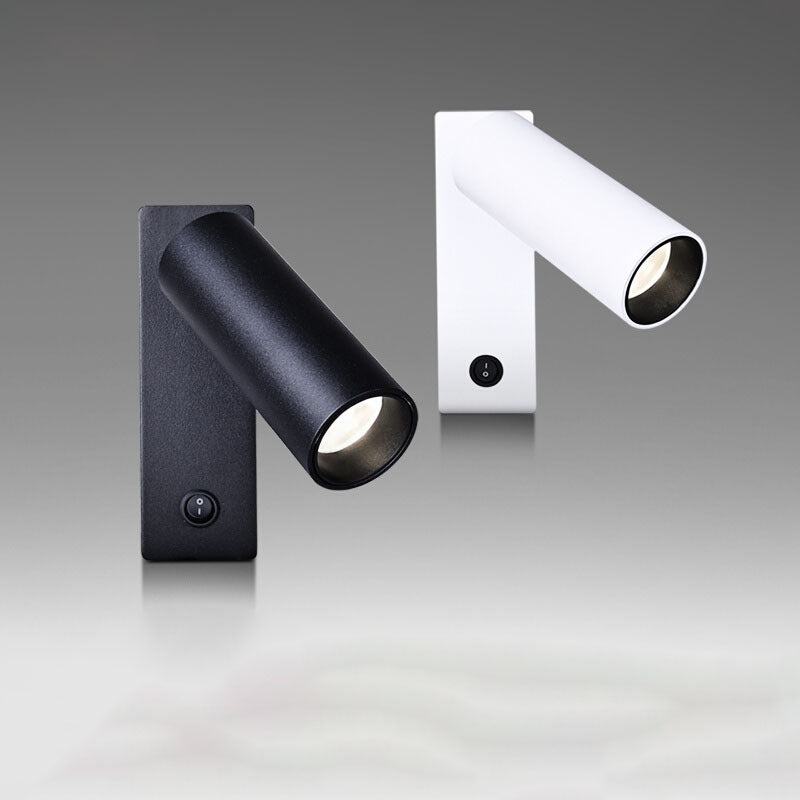 Modern Metal Reading Wall Lighting 1-Light Circle Sconce Light for Bedroom