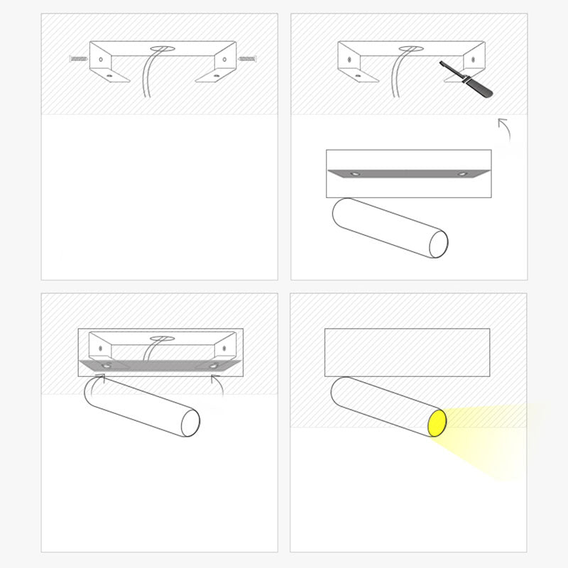 Modern Metal Reading Wall Lighting 1-Light Circle Sconce Light for Bedroom