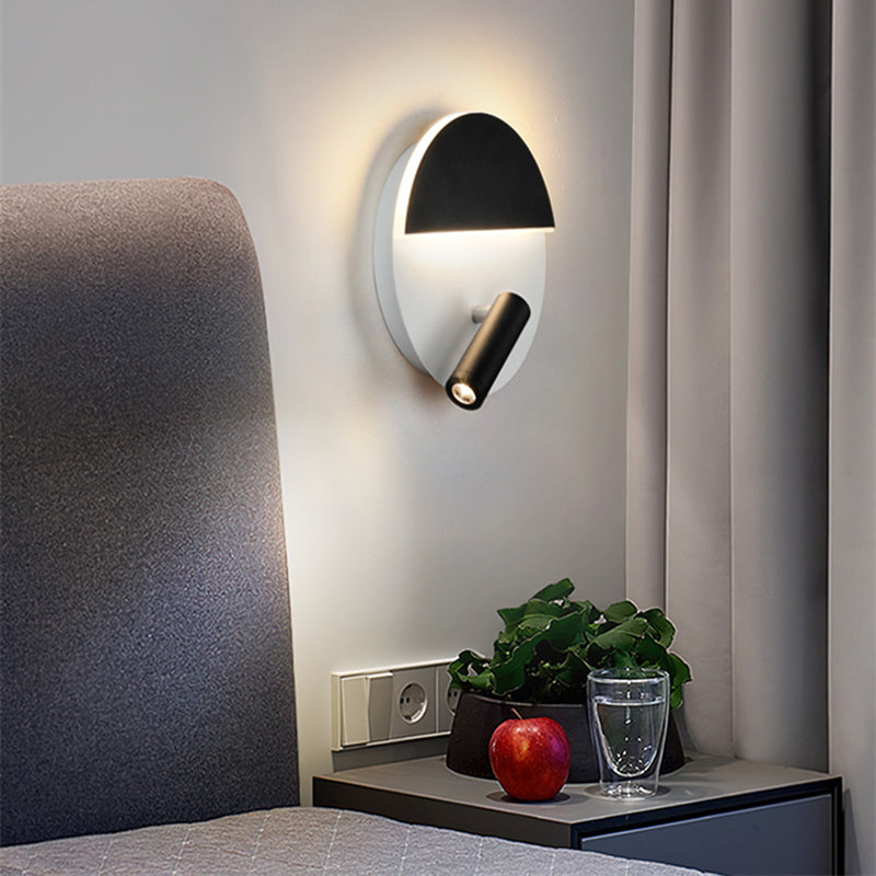 Minimalismo de metal Luz de pared Luz de luz LED LED LED para dormitorio