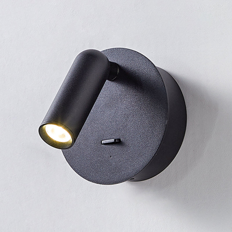 Modern Reading Wall Sconce 1-Light Metal Wall Mounted Lighting for Bedroom