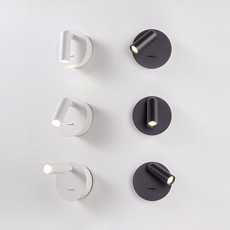 Modern Reading Wall Sconce 1-Light Metal Wall Mounted Lighting for Bedroom