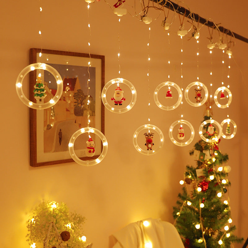 Cartoon LED Rope Light Modern Circle Decorative Lights for Shop Window