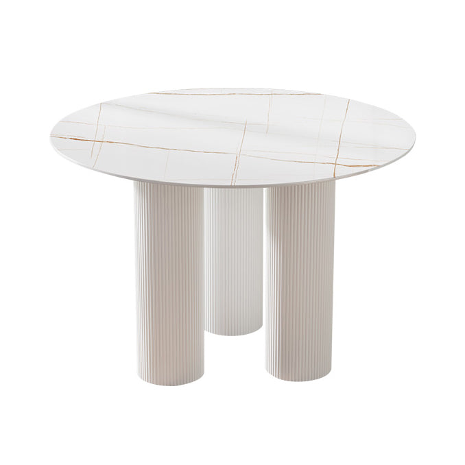 Estilo contemporáneo Round 3 Legs Mesa de comedor Muebles para el hogar para interiores