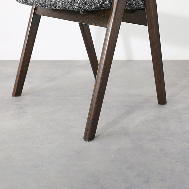 Modern Solid Wood Opening Back Dining Arm Chair Kitchen Dining Arm Chair