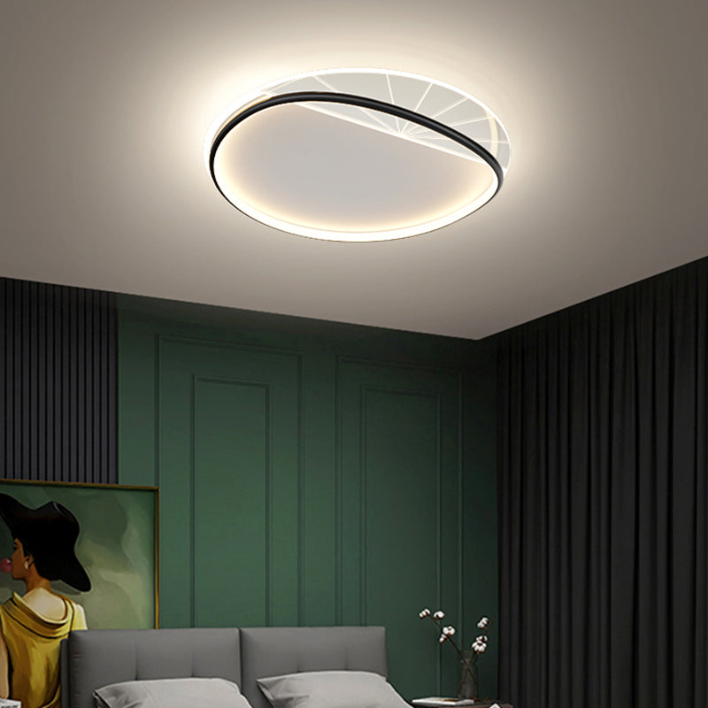 Éclairage de la bouffée de vidange Geometric Flush Mount Light Flush-Mount Light Fixture
