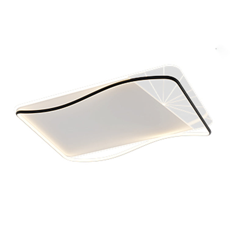 Éclairage de la bouffée de vidange Geometric Flush Mount Light Flush-Mount Light Fixture