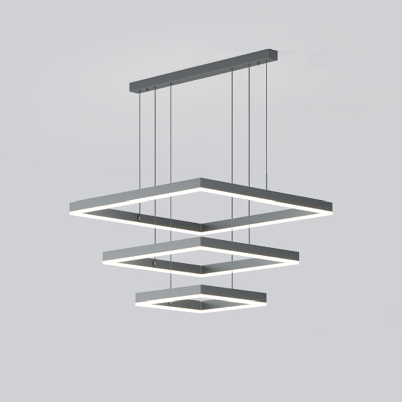 LED simple moderne LED suspendu pendant pour le salon salle à manger