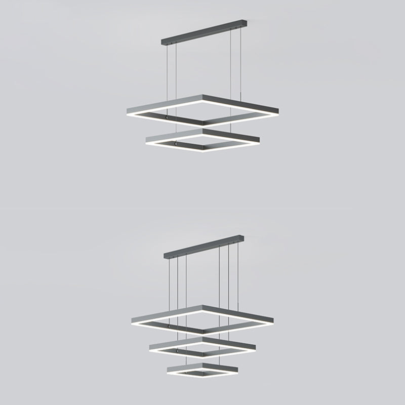 LED simple moderne LED suspendu pendant pour le salon salle à manger