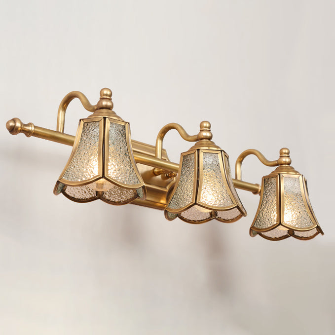 Multi-luz Sombra Sombra Sombra Splique Modern Simple Simple Lighting en latón en latón