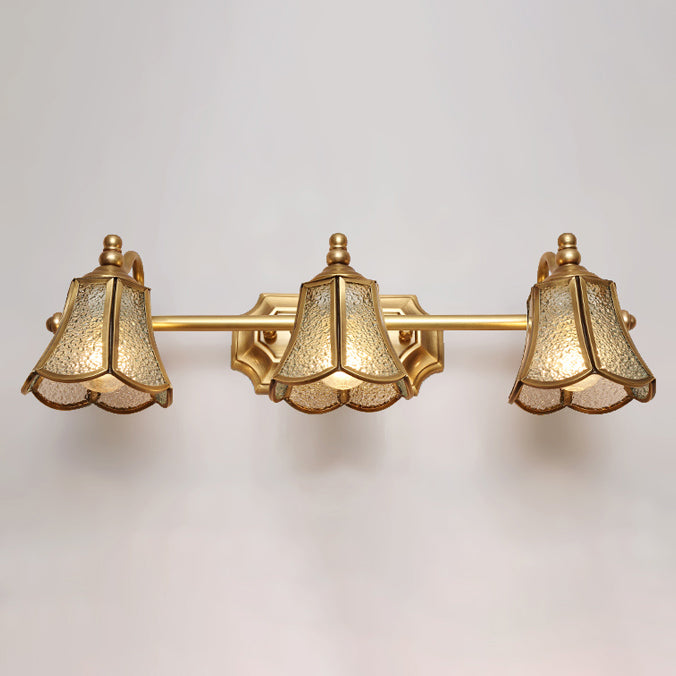 Multi-luz Sombra Sombra Sombra Splique Modern Simple Simple Lighting en latón en latón