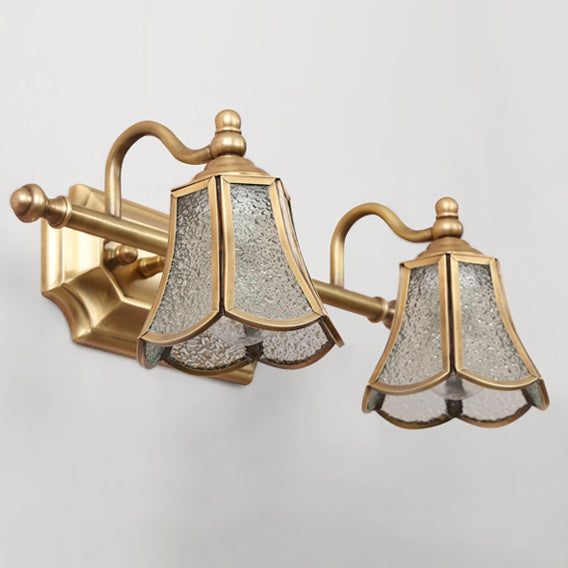 Multi-luz Sombra Sombra Sombra Splique Modern Simple Simple Lighting en latón en latón