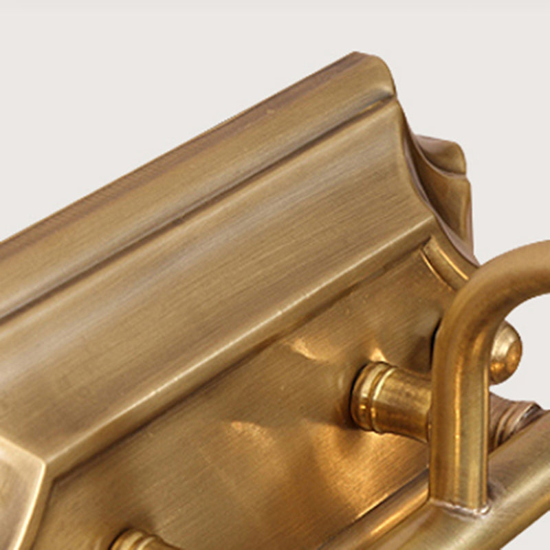 Multi-luz Sombra Sombra Sombra Splique Modern Simple Simple Lighting en latón en latón