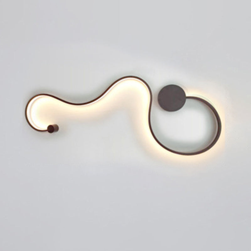 1 Licht linearer Schatten Wandleuchten moderne einfache Modestil-Wandbeleuchtung