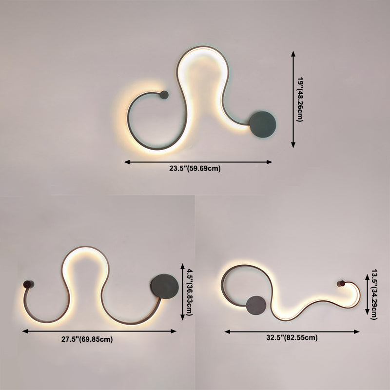 1 Licht linearer Schatten Wandleuchten moderne einfache Modestil-Wandbeleuchtung
