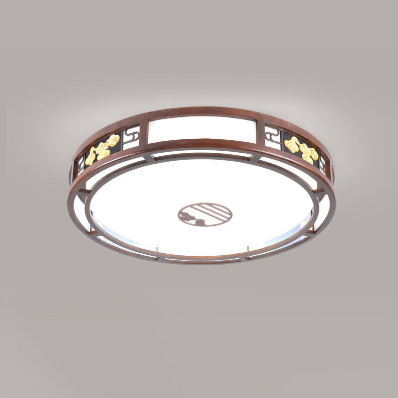 Modern Flushmount Ceiling Lamp 1-Light Living Room Flush Mount Light Fixture with Acrylic Shade