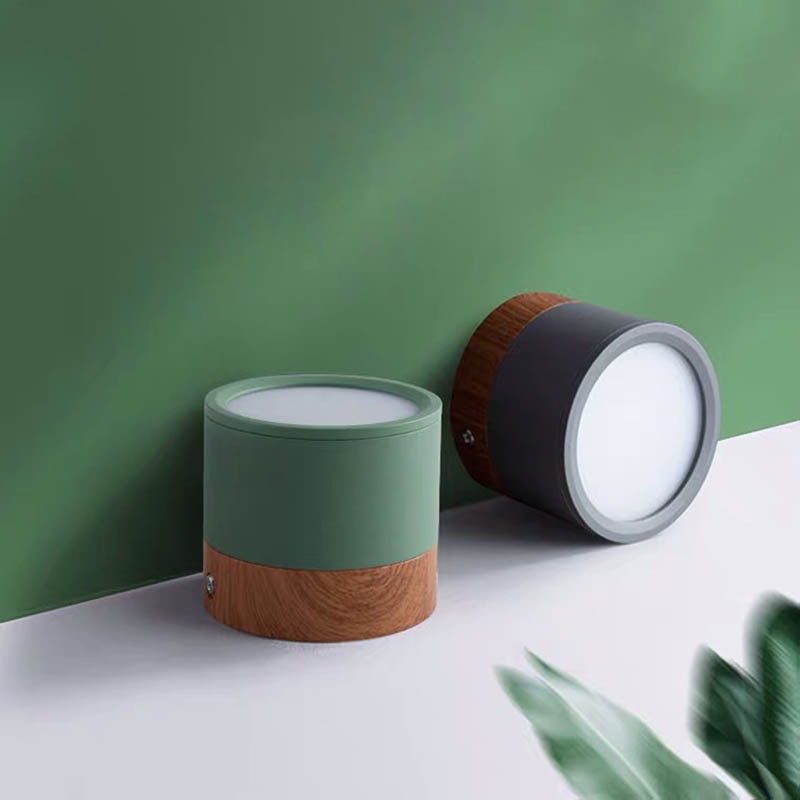 Child Bedroom Nordic Colorful Ceiling Mount Light Macron LED Overhead Lighting