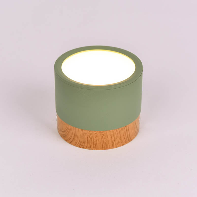 Child Bedroom Nordic Colorful Ceiling Mount Light Macron LED Overhead Lighting