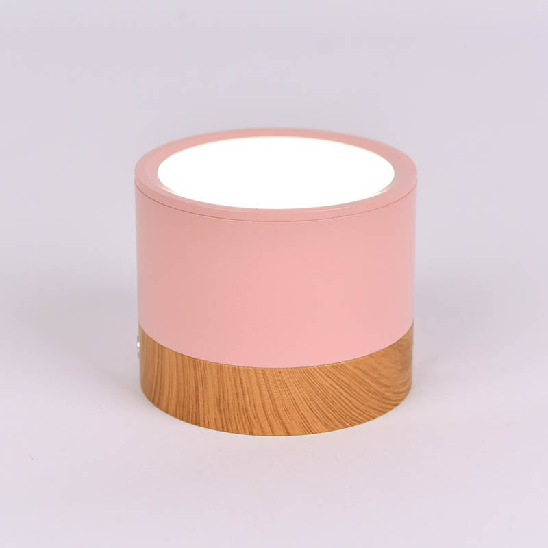 Child Bedroom Nordic Colorful Ceiling Mount Light Macron LED Overhead Lighting