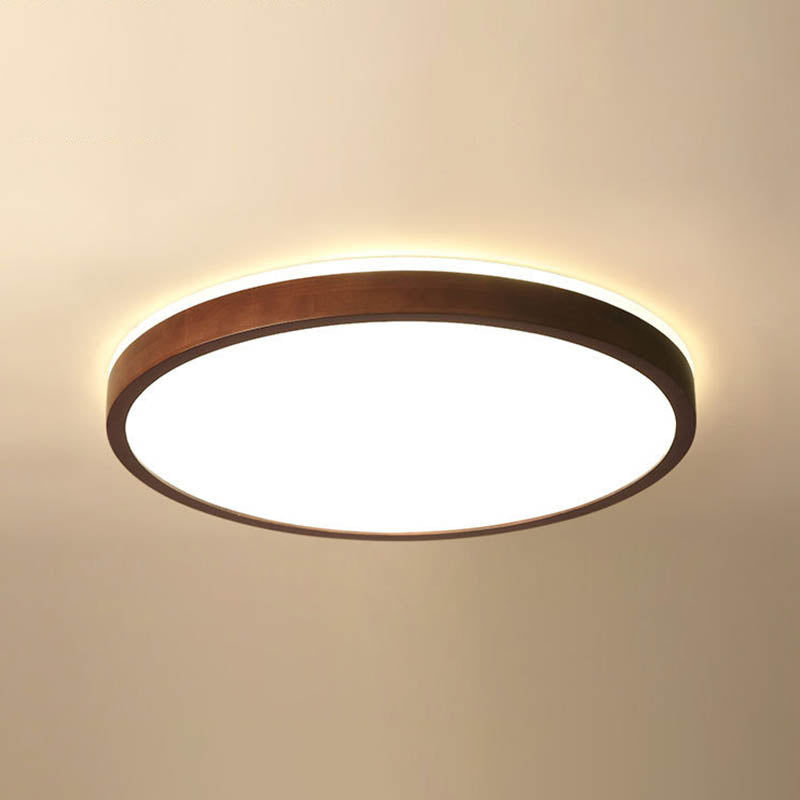 Fixation de la lumière du Mont-Flush moderne 1-Salon de la lumière Flush Mount Light avec Shade Acrylique