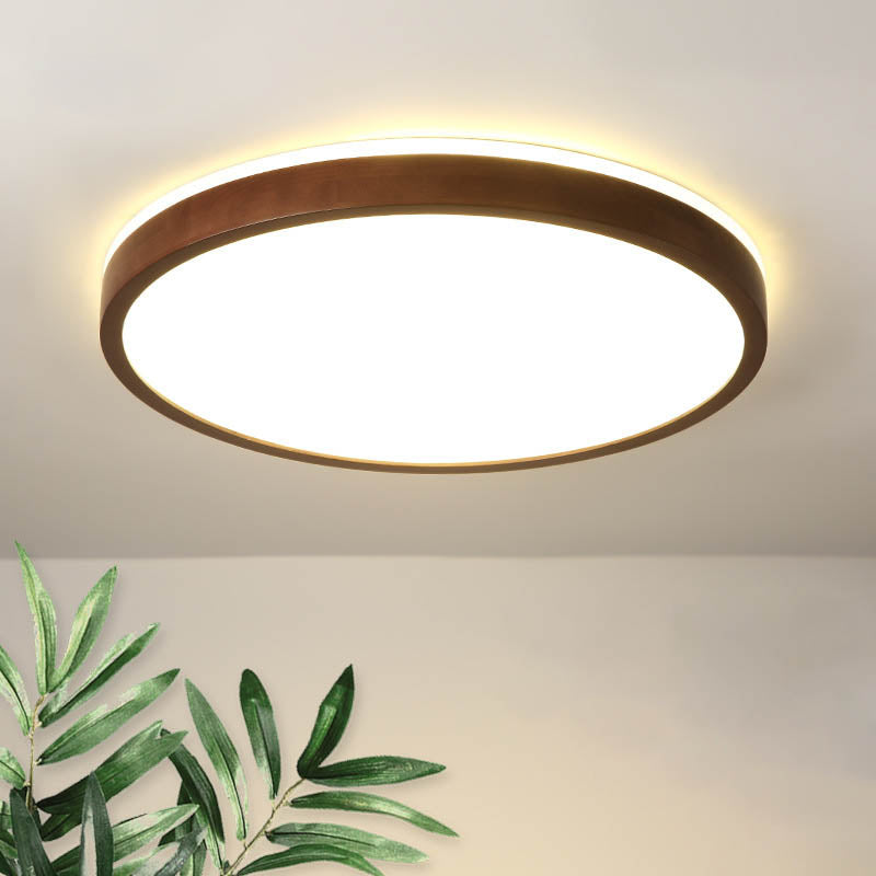 Fixation de la lumière du Mont-Flush moderne 1-Salon de la lumière Flush Mount Light avec Shade Acrylique