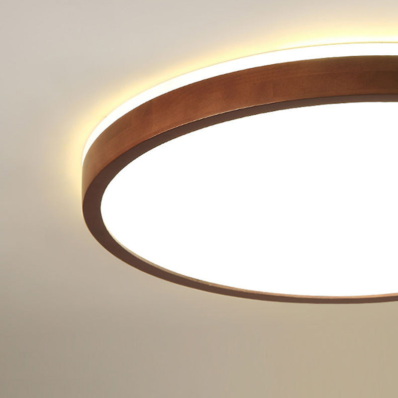 Fixation de la lumière du Mont-Flush moderne 1-Salon de la lumière Flush Mount Light avec Shade Acrylique