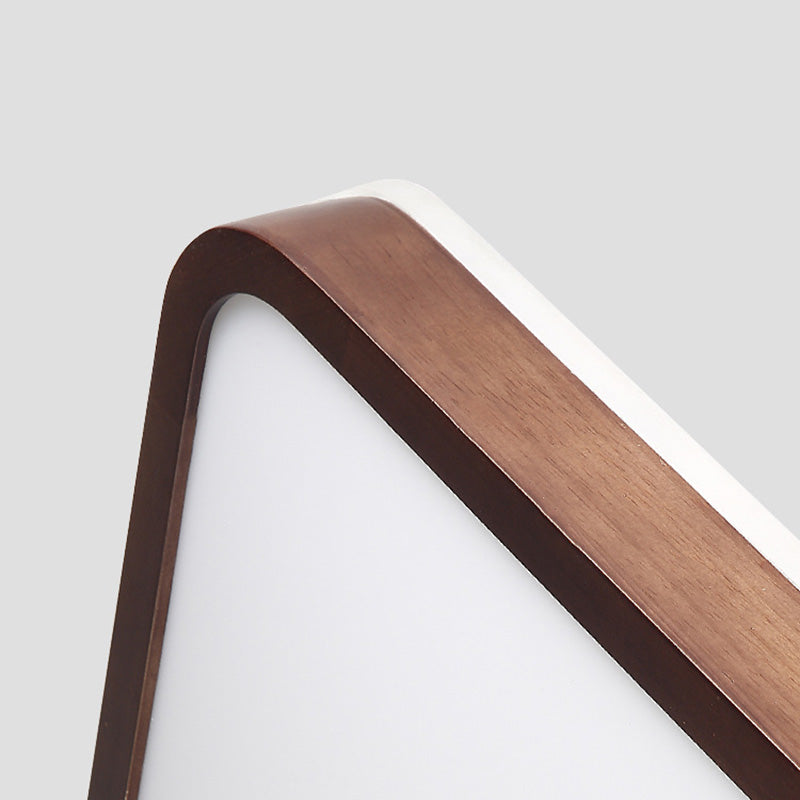 Fixation de la lumière du Mont-Flush moderne 1-Salon de la lumière Flush Mount Light avec Shade Acrylique