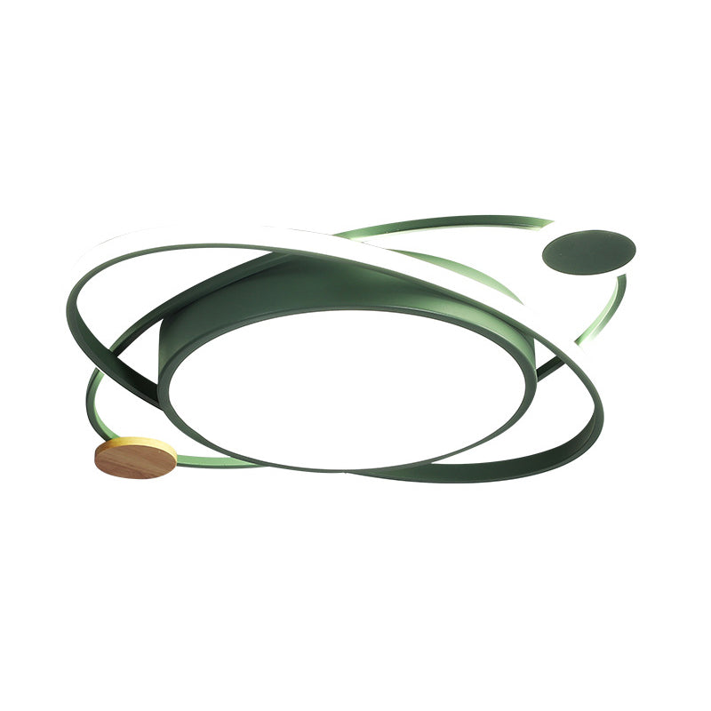 Chambre d'enfant salon plafonnier nordique Macron éclairage aérien LED