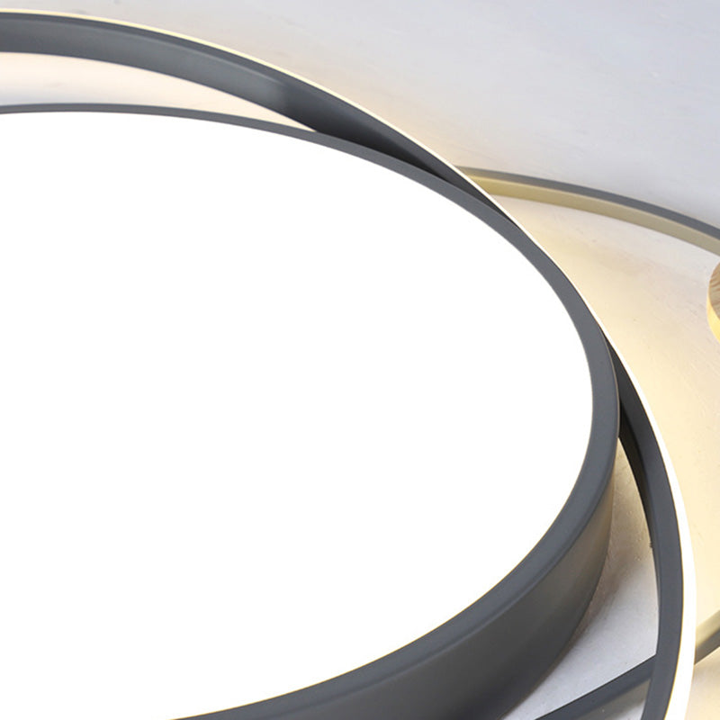 Chambre d'enfant salon plafonnier nordique Macron éclairage aérien LED