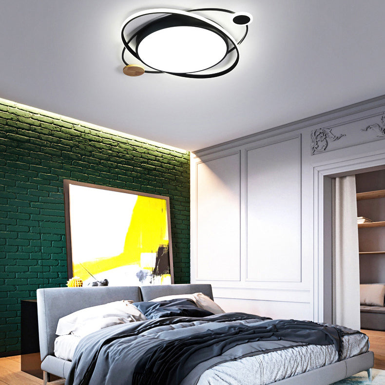 Chambre d'enfant salon plafonnier nordique Macron éclairage aérien LED