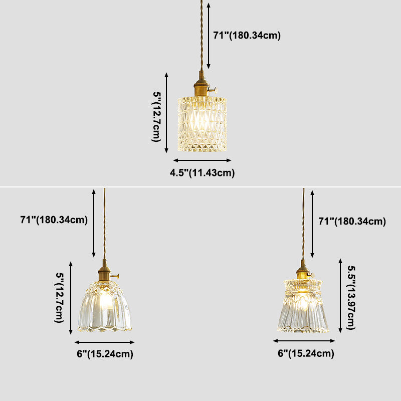 Lampada a sospensione a sospensione a testa singola ottone per cucina il ristorante da cucina