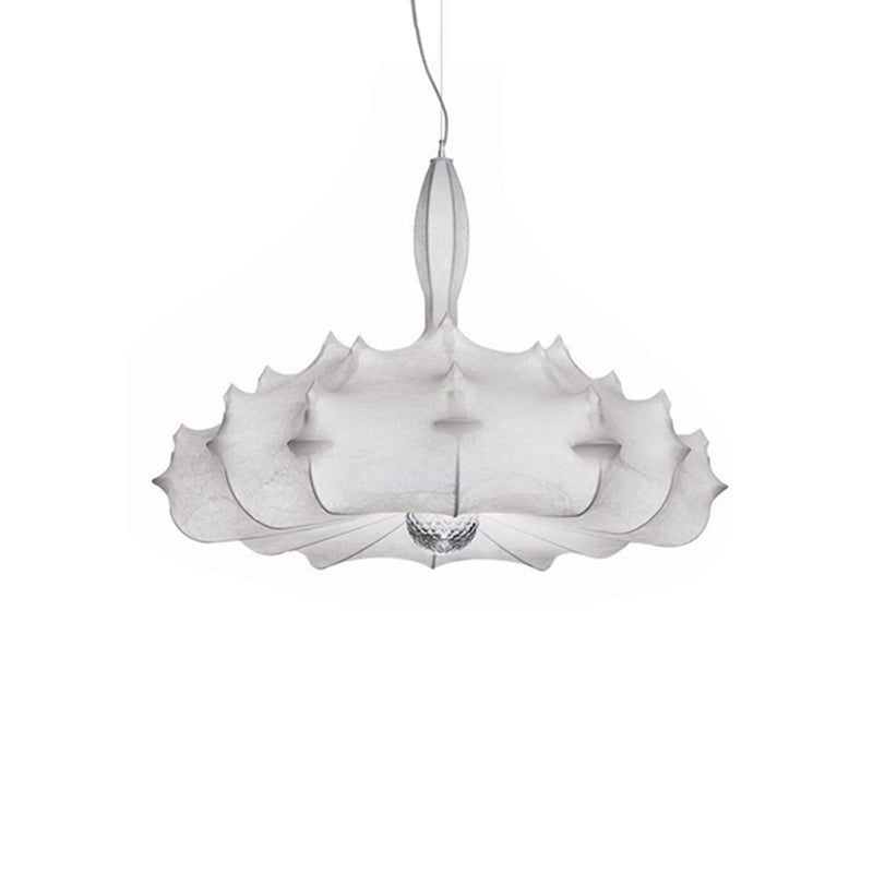 Schattierte Wohnzimmer Decken Deckenpendelleuchte Leichtmodell Designer Anhängerleuchte in Weiß
