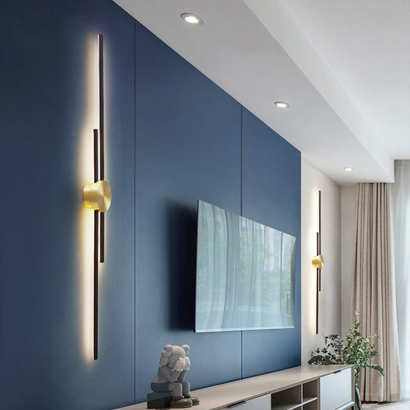 Multi Lights Metal Flush Mount Wall Sconce Modern Sconce Light Fixture for Living Room