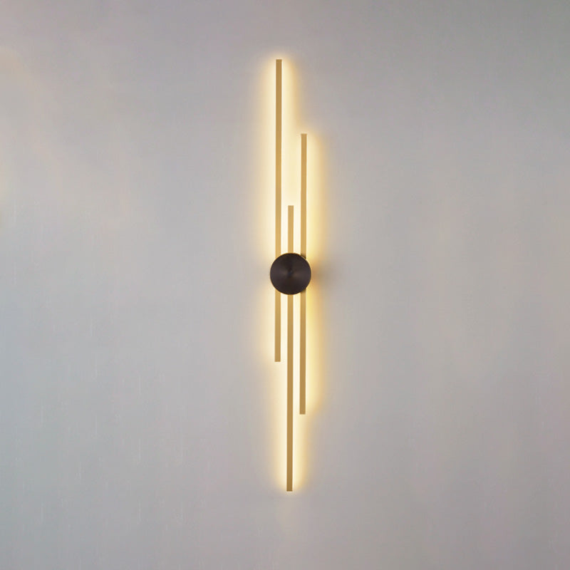 Multi Lights Metal Flush Mount Wall Sconce Modern Sconce Light Fixture for Living Room