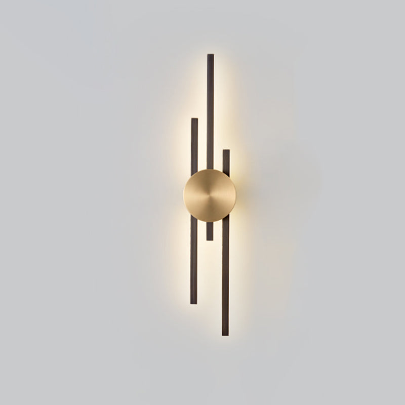 Multi Lights Metal Flush Mount Wall Sconce Modern Sconce Light Fixture for Living Room
