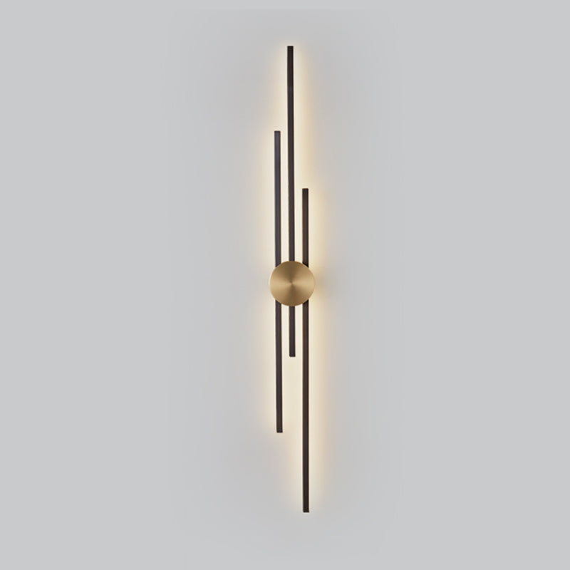 Multi Lights Metal Flush Mount Wall Sconce Modern Sconce Light Fixture for Living Room