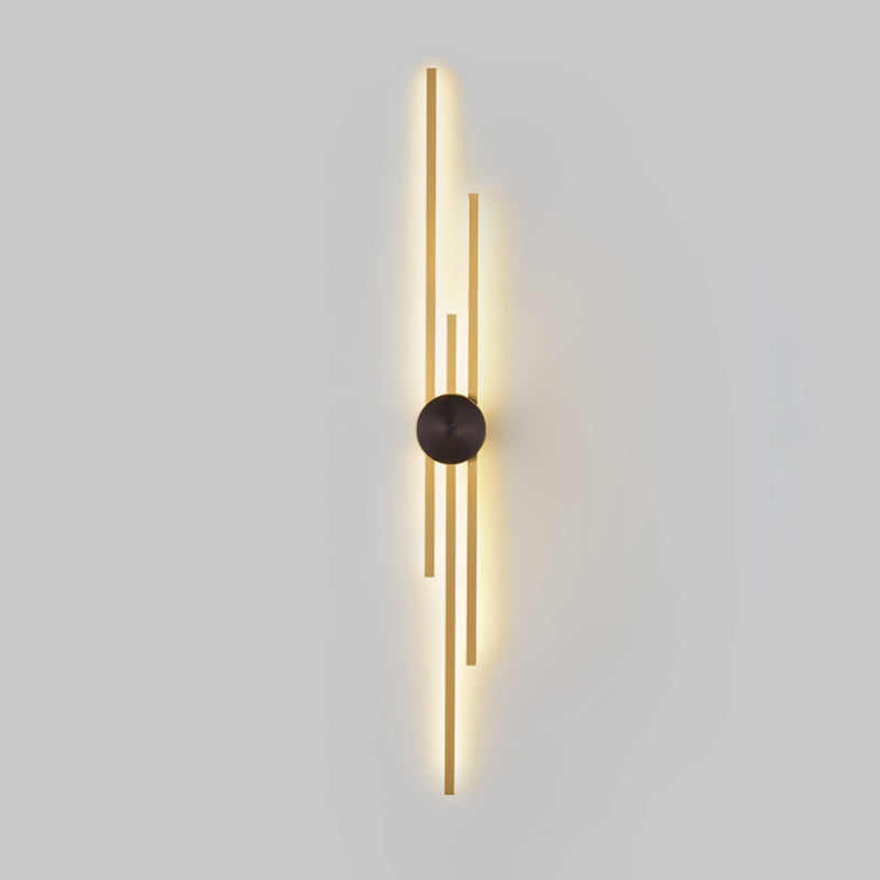 Multi Lights Metal Flush Mount Wall Sconce Modern Sconce Light Fixture for Living Room