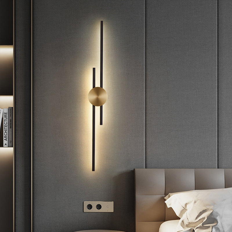 Multi Lights Metal Flush Mount Wall Sconce Modern Sconce Light Fixture for Living Room