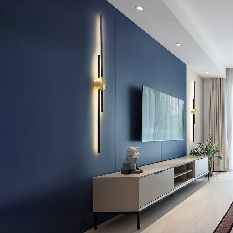 Multi Lights Metal Flush Mount Wall Sconce Modern Sconce Light Fixture for Living Room