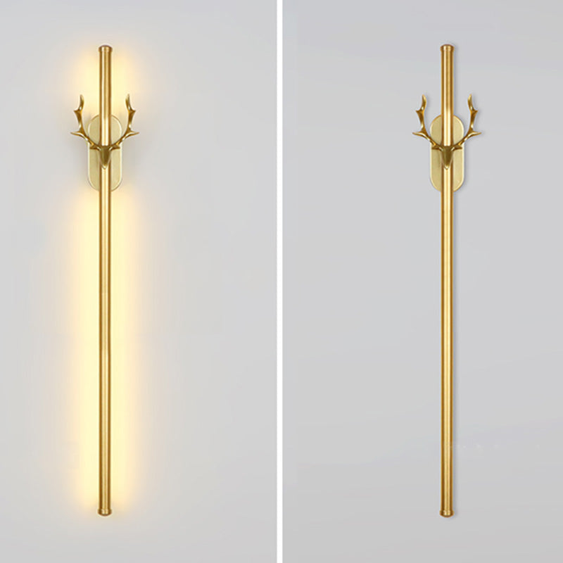 Contemporary Linear LED Lamp Wall Lighting Ideas for Living Room Sitting Room