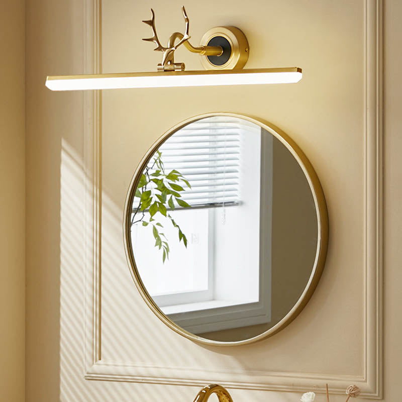 Miniralisme Mirror Light Vanity Lighttures pour les toilettes Salle pour toilettes