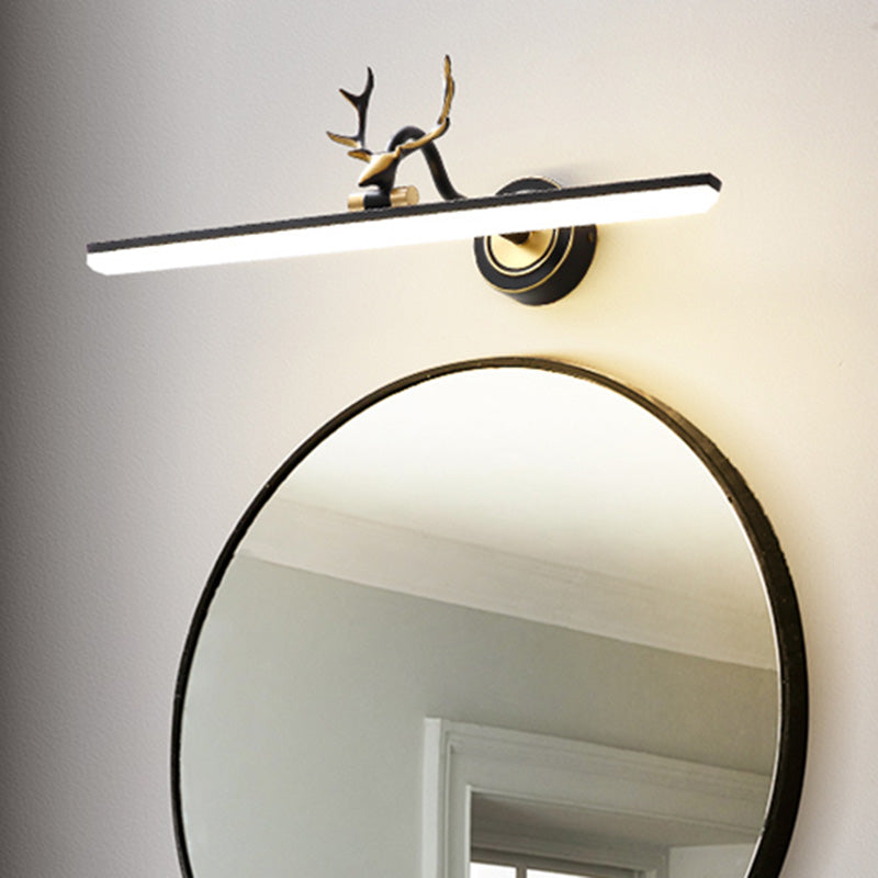 Miniralisme Mirror Light Vanity Lighttures pour les toilettes Salle pour toilettes